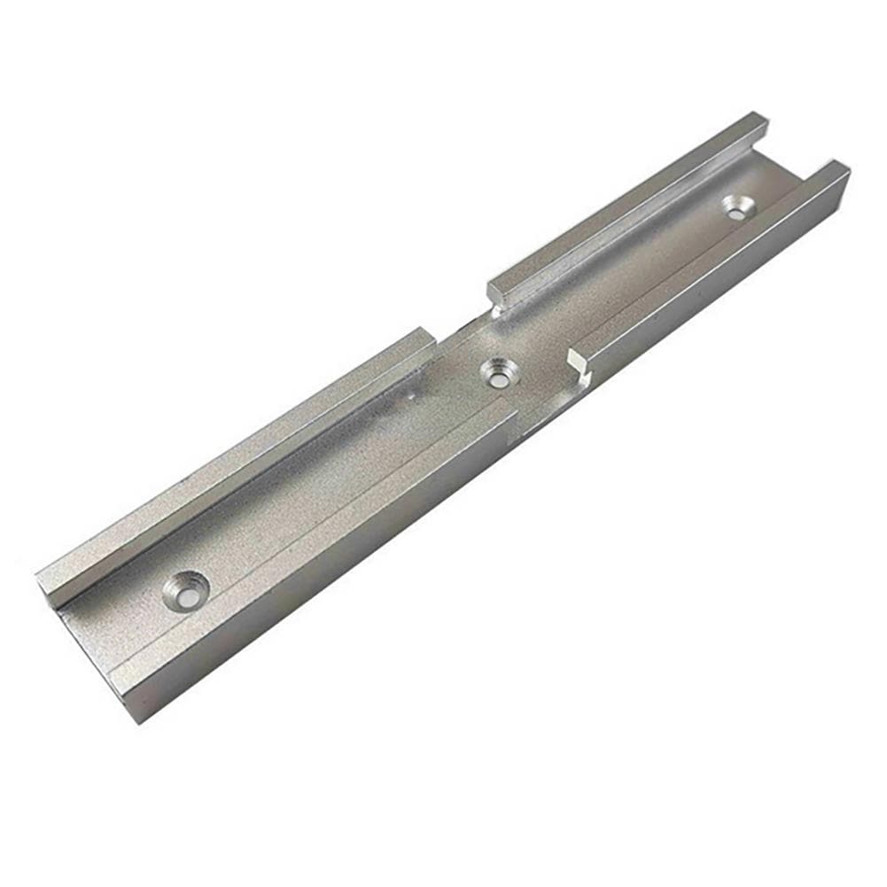 200MM T Track Woodworking Tool Accurate Scale Easy To Install Aluminum Alloy Woodworking Tool White