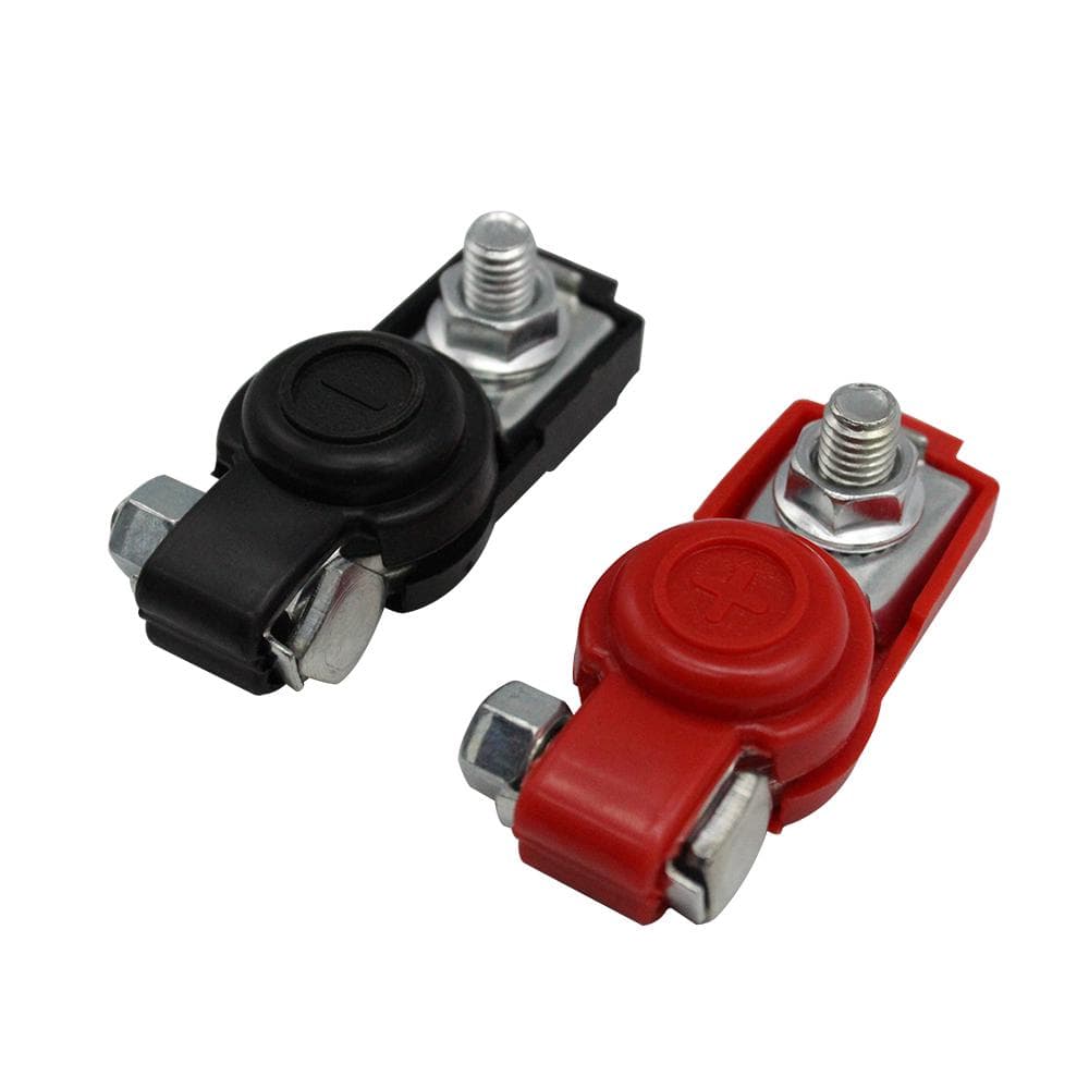Car Battery Terminal Clamp Clip Connector Adjustable Positive Negative
