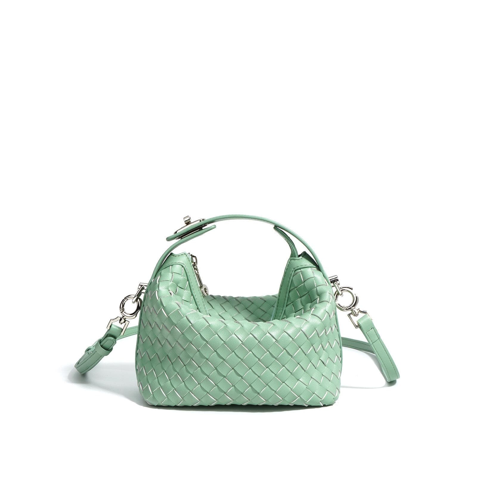 Women's Niche Design Bag Bento Bag Underarm Bag Hand-woven Lunch Box Bag Women's Bag
