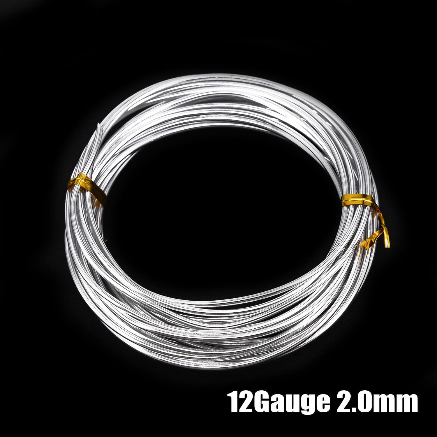1/1.5/2/2.5/3mm Craft Wire Silver Aluminum Artwork Making Craft Stock Useful 12Gauge 2.0mm