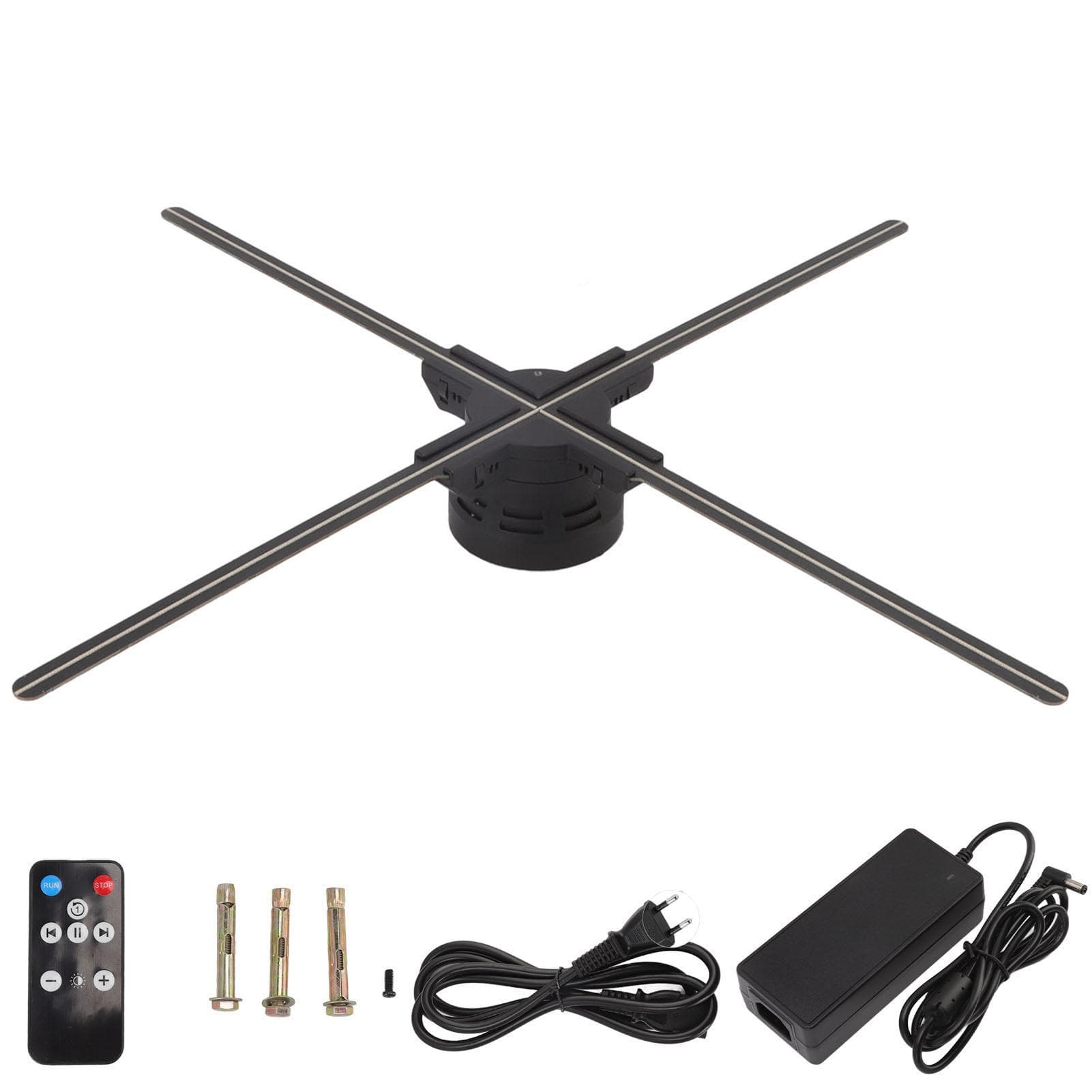 60cm 8G 3D Holographic Projection Advertising Machine Naked Eye 3D Holographic Projection Fan for