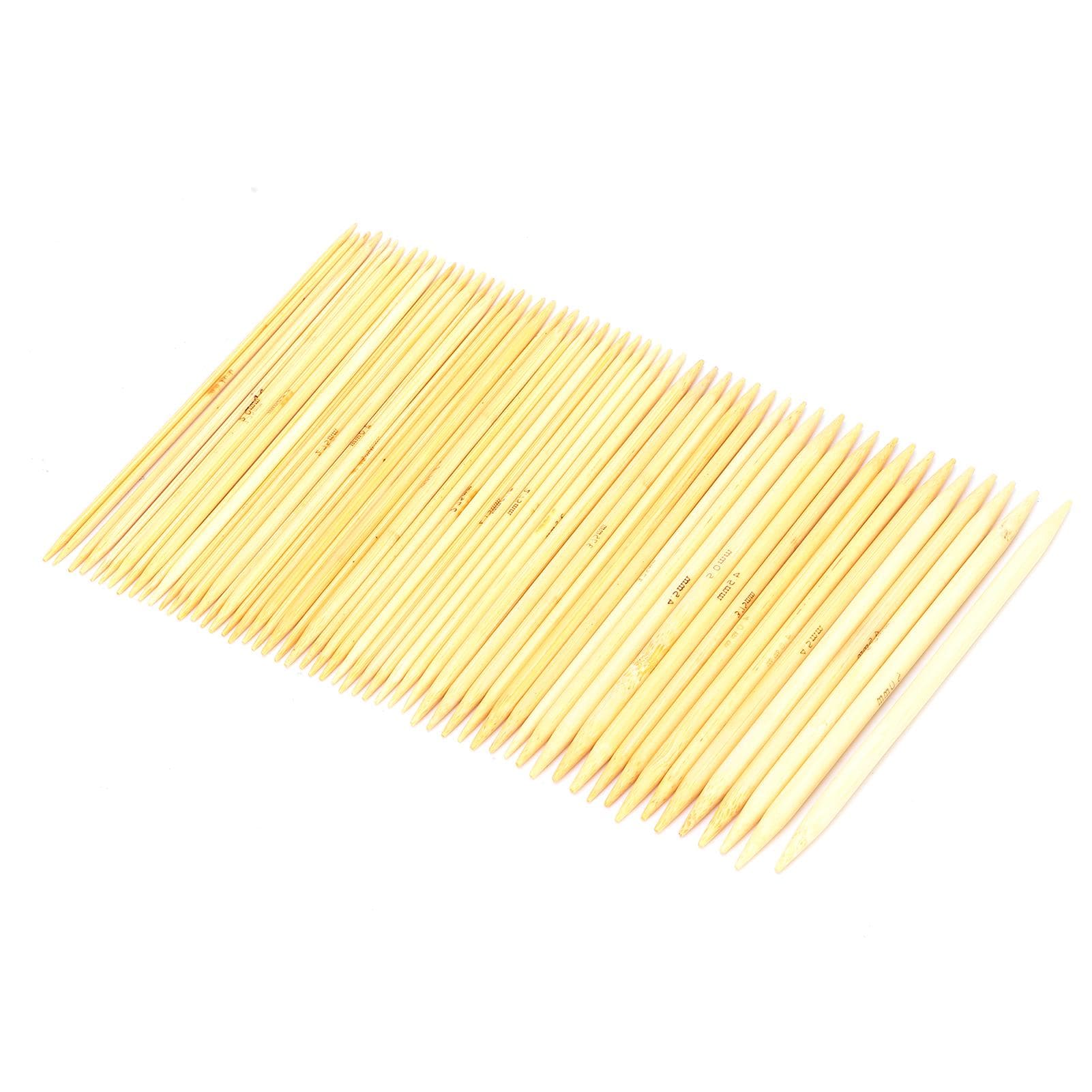 Knitting Needle Carbonized Bleaching Bamboo Crochet for Hats Shoes Gloves Socks Sweaters