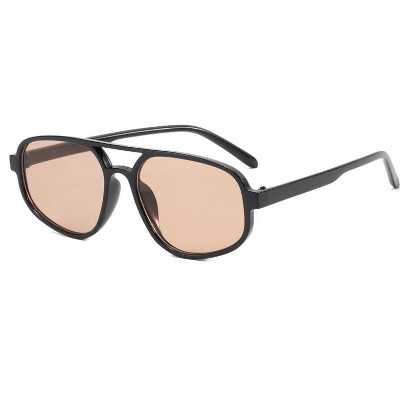 Big Frame Vintage Sunglasses for Women Men Retro Square Round Sun Glasses Brand Eyewear Goggle Unisex Fashion MULTI