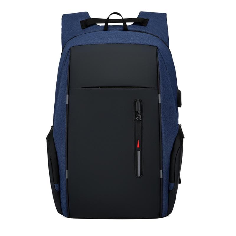 Customizable Business Laptop Backpack with USB Port and Logo Print