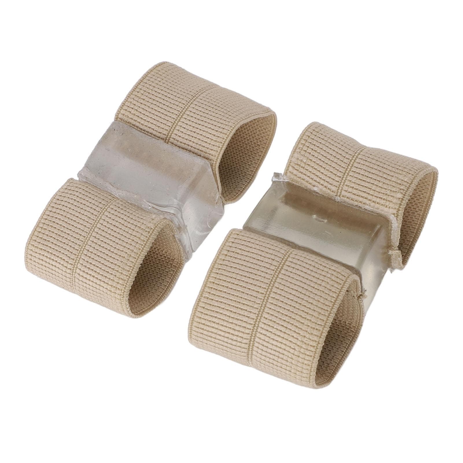 10pcs Bunion Toe Separators for Overlapping Toes Women Men 2 Loops Gel Toe Spacers Bunion Corrector