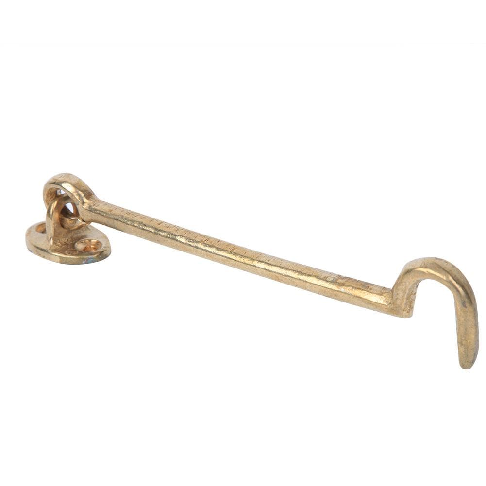 Chinese Style Window Latches Antique Brass Security Window Stay Hook Wind Brace(Brass Color )
