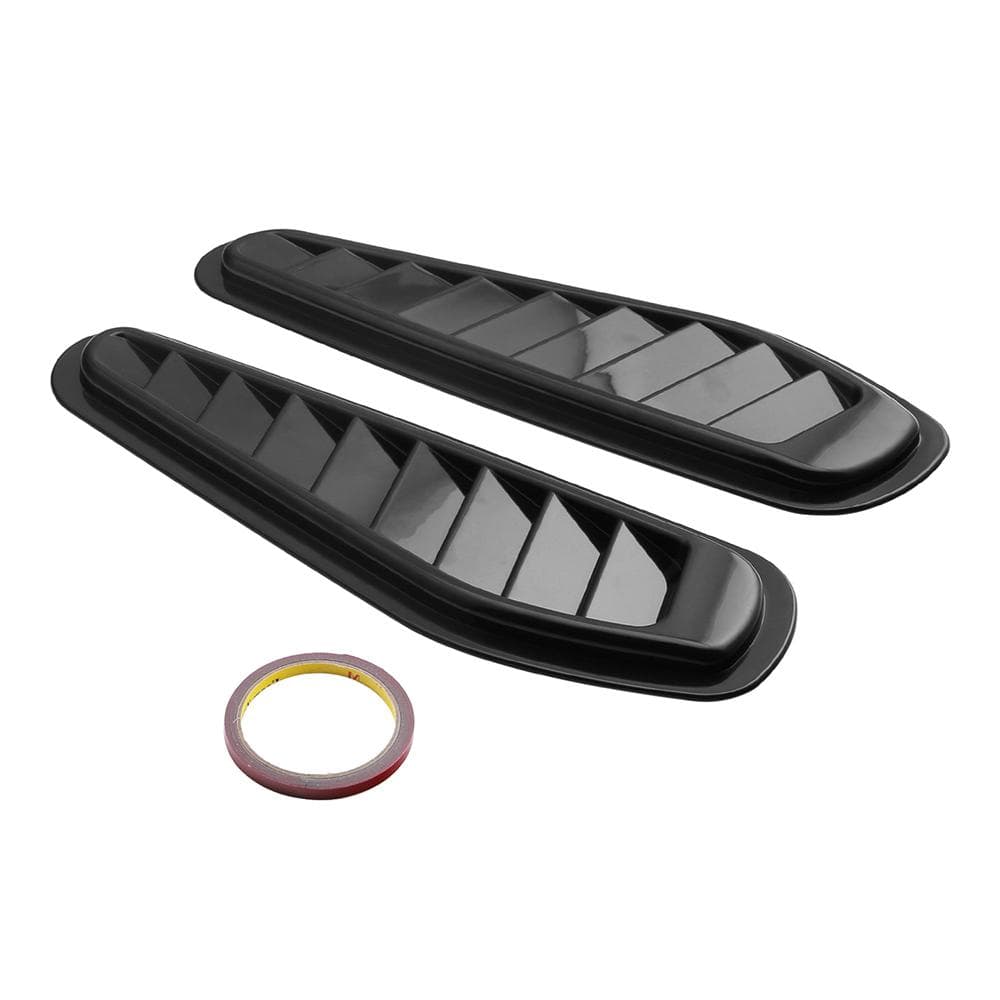 1 Pair Universal Car Decorative Air Flow Intake  Scoop Vent Cover Hood Fender