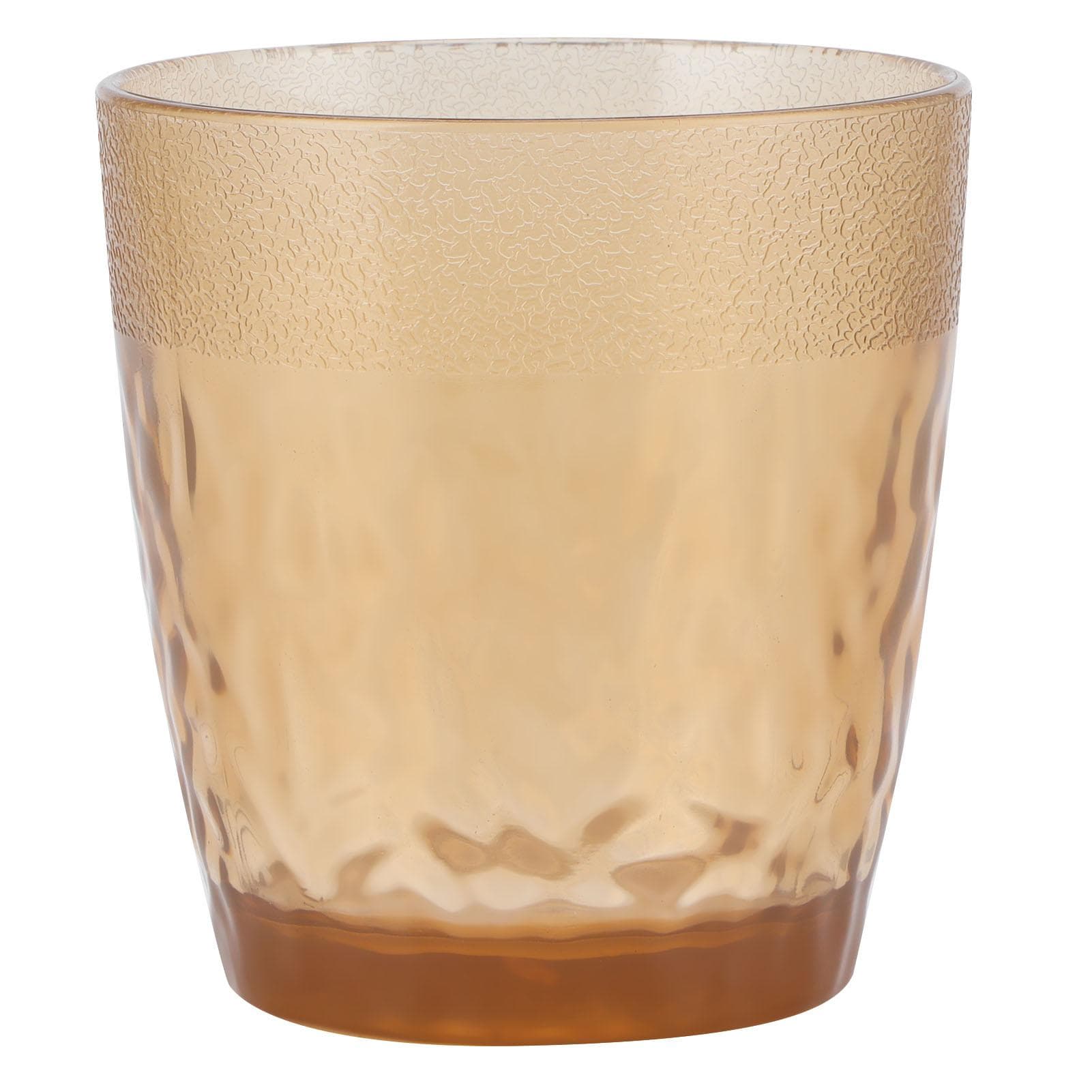 200ml Drinking Glass Flower Tea Cup Small Beer Mug Acrylic Cup for Home PartyCopper copper