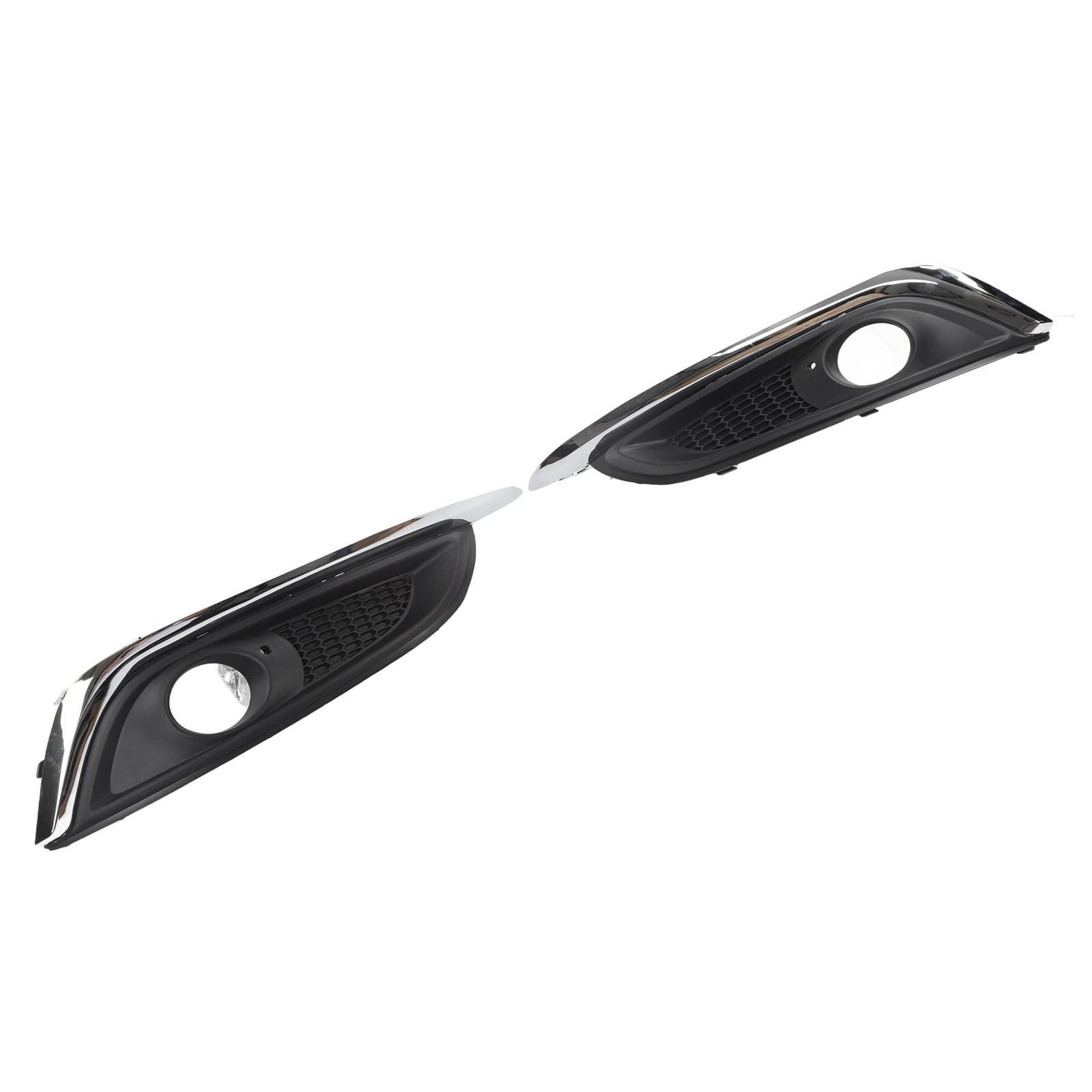 1Pair Fog Light Covers 23142357 Stylish Durable Impact Resistant Front Bumper Fog Lamps Bezel Cover