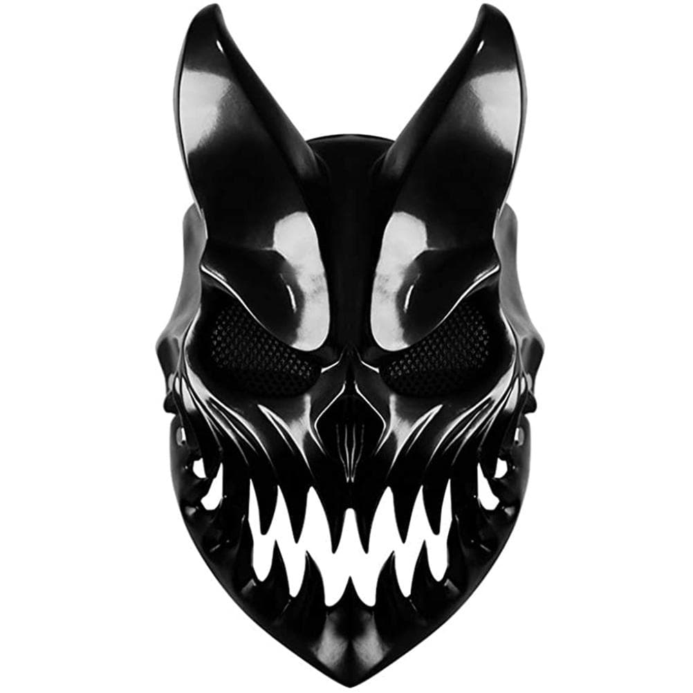 Slaughter To Prevail Mask with Movable Mouth Cosplay Costume Music Party Deathcore Kid of Darkness black