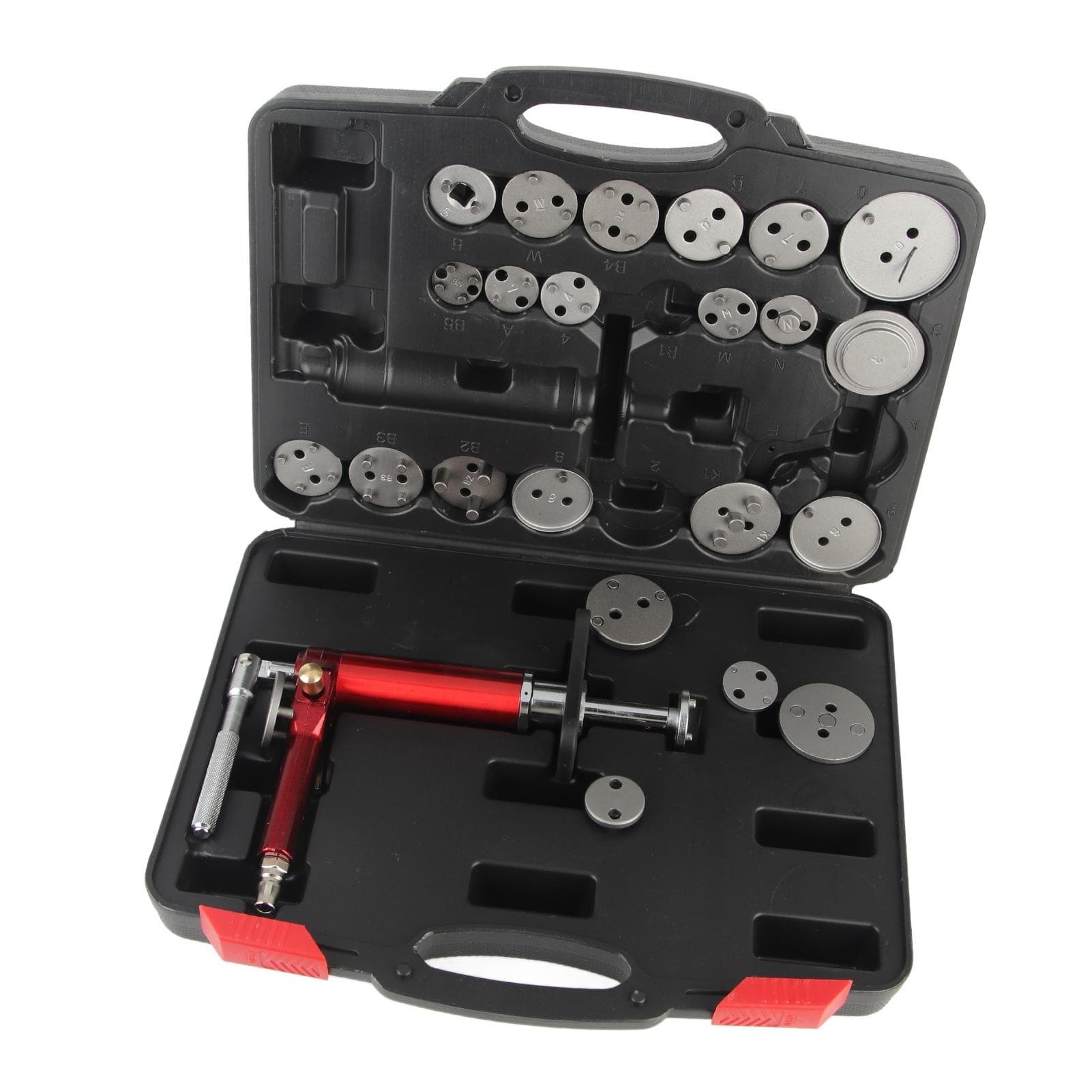 24PCS Brake Piston Wind Back Tool Kit 45 Steel 118psi High Efficiency Universal Fit for Cars