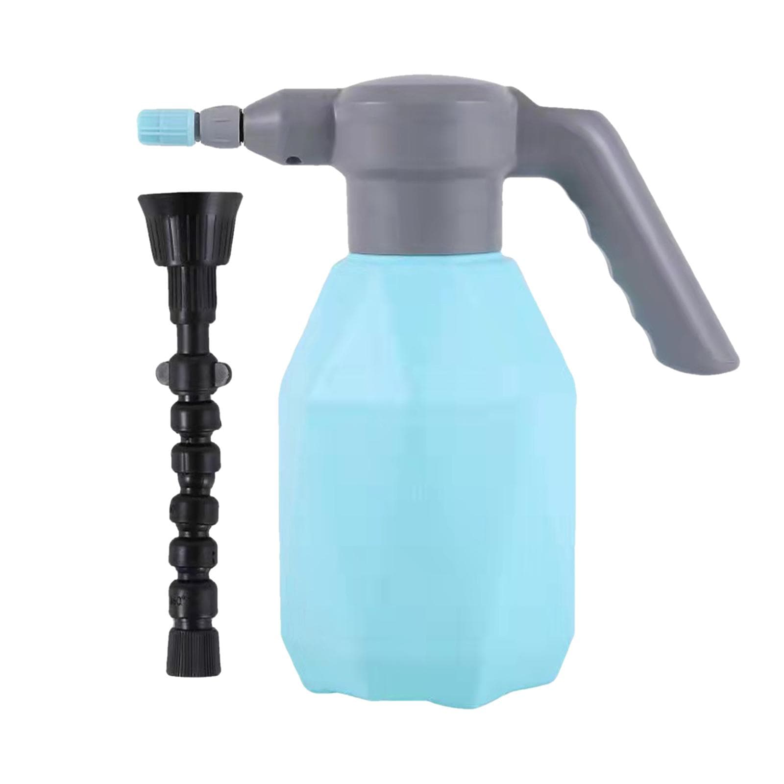 2L Automatic Garden Sprayer Electric Plant Mister Spray Bottle USB Handheld Watering Can Spritzer Type 2 blue