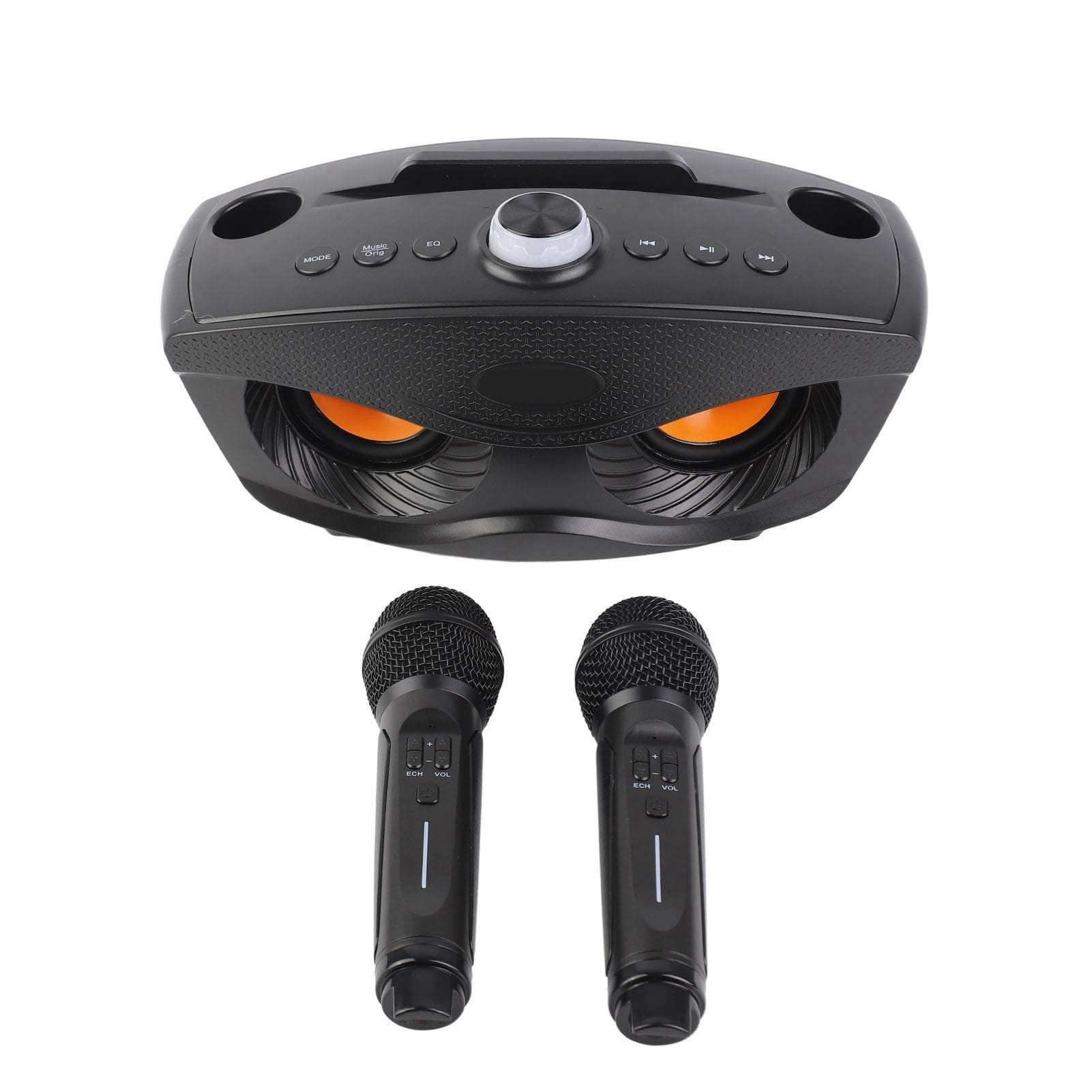 Wireless Microphone System Dual Professional Home KTV Innovative Owl Wireless Karaoke Mic System