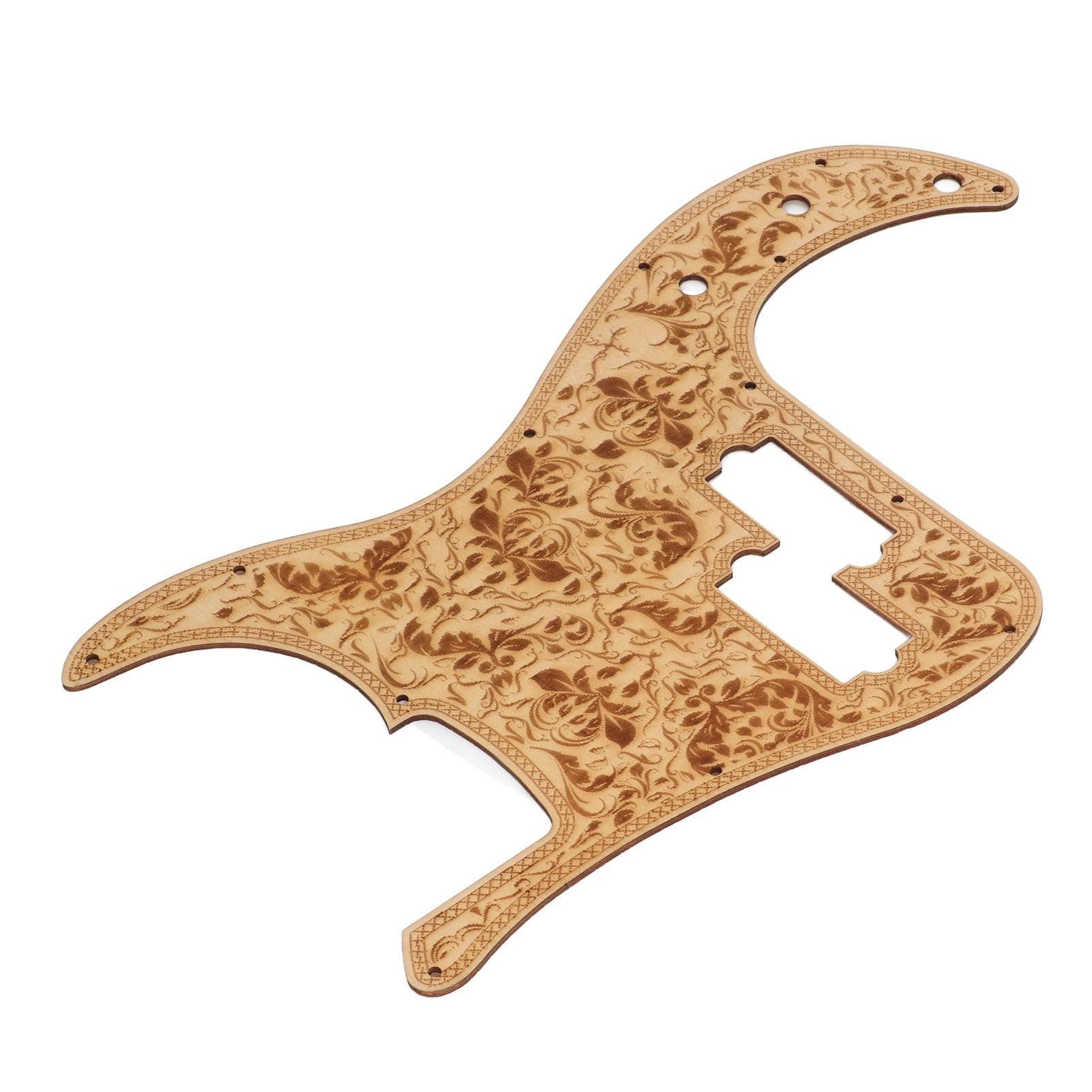 Guitar Pickguard Maple Delicate Decorative Patterns Professional Electric Guitar Pickguard