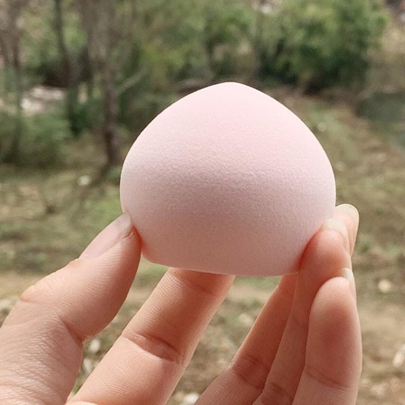 1Pc Soft Makeup Blender Puff Foundation Cosmetic Sponge Marshmallow Wet /Dry Use Makeup Applicator High Elastic Powder Puff pink