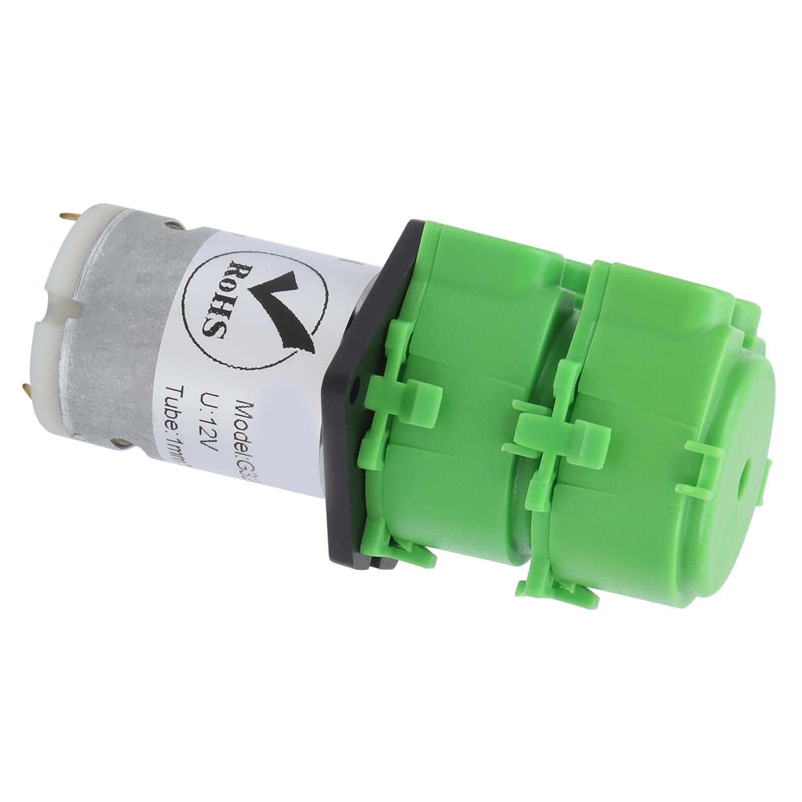 Dosing Peristaltic Water Pump Double Head Micro Liquid Circulating 1 x 3mm TubeDC 12V