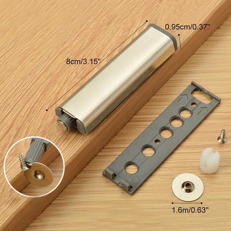 House Furniture Cabinet Catches Cupboard Cabinet Door Push Open Door Drawer Amortisseur Touch Latch Mag Rebounder