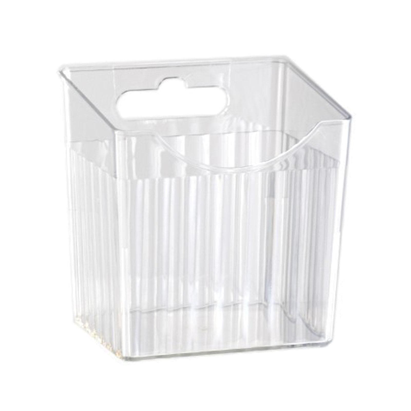 Wall Mounted Storage Bin Hanging Container Organizer Basket For Kitchen Bathroom Office Bedroom