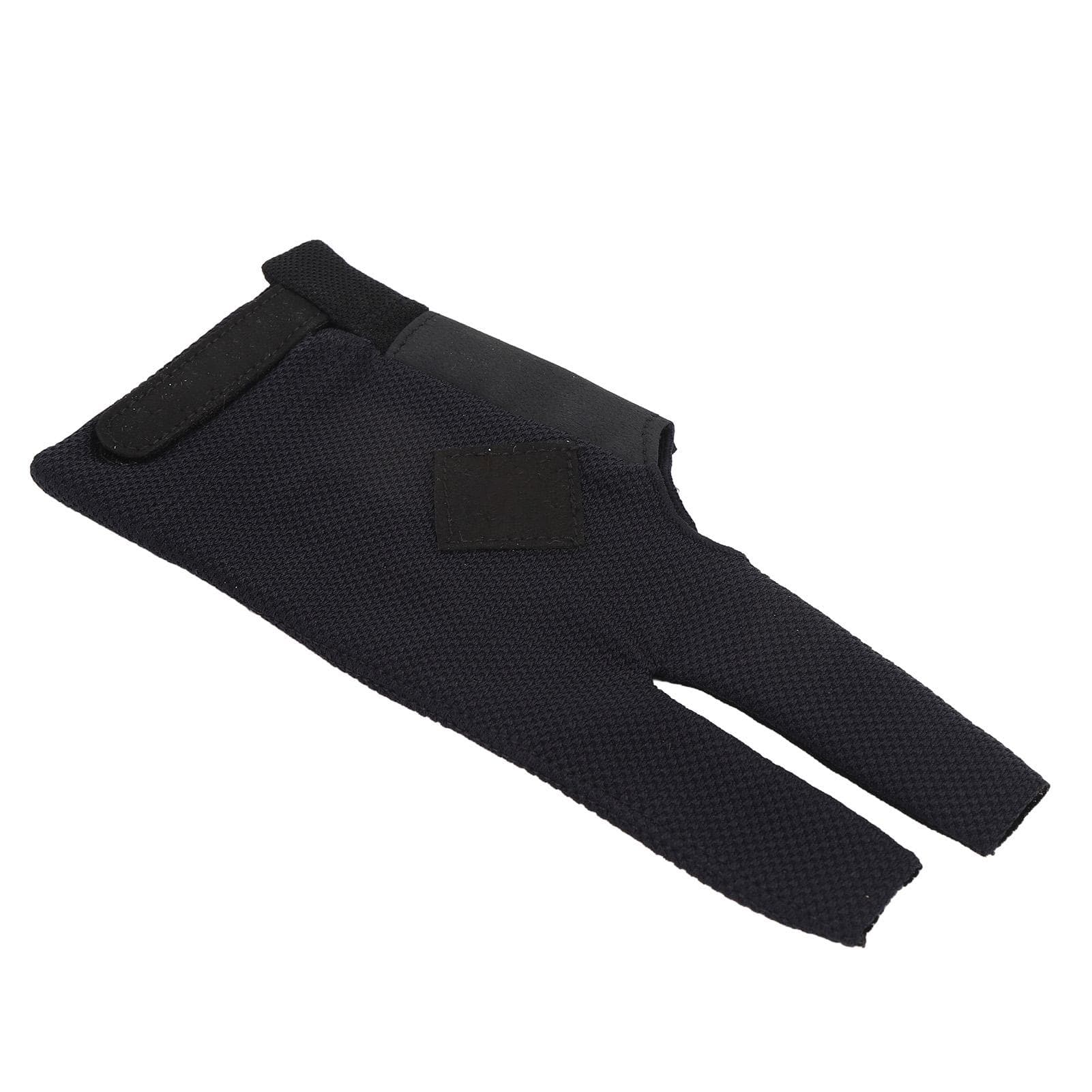 Billiard Glove 3 Fingers Pool Glove Breathable Anti Slip High Elasticity Snooker Cue Sport Glove dark blue
