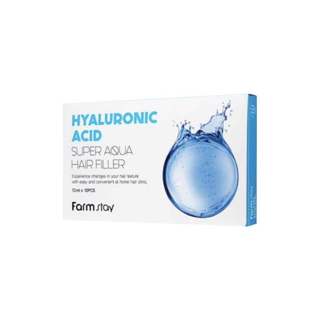 FARM STAY Hyaluronic Acid Super Aqua Hair Filler 13ml * 10pcs 1pcs