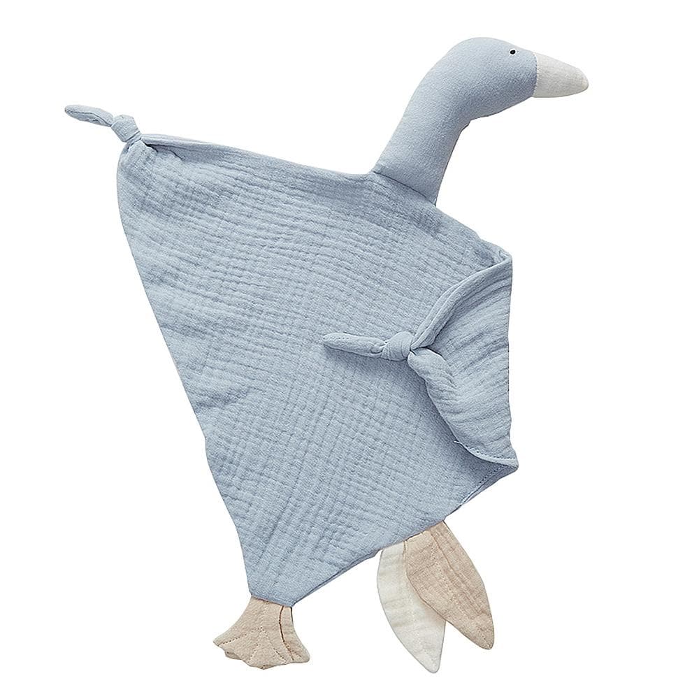 Cute Animal Security Blankets for Babies Soft Cotton Loveys for Babies Soothing Towel Unisex grey
