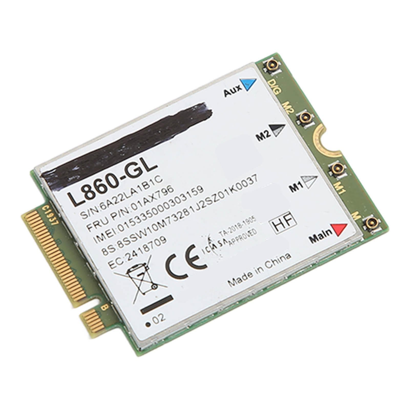4G Network Card L860 GL M.2 FDD LTE TDD LTE 1Gbps Cat16 Stable Durable Wireless Network Card for