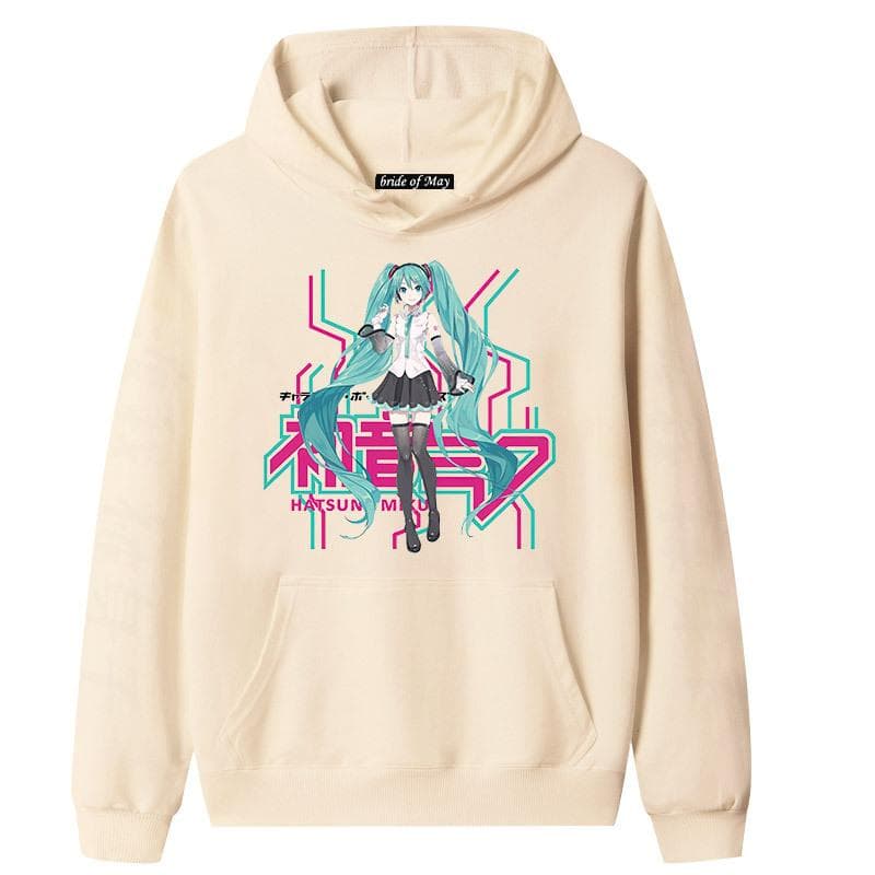 Hatsune Miku Hatsune Miku Mar Ainime Amazon Sweater Hoodie Couple L