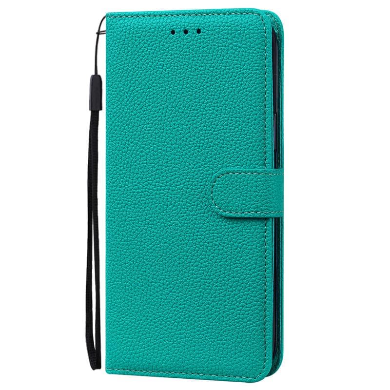 A03 Core Case For Samsung Galaxy A03 Core Case Wallet Flip Leather Case For Coque Samsung Galaxy A03 Core A032F A03 A03S Cover for Samsung A03 cyan