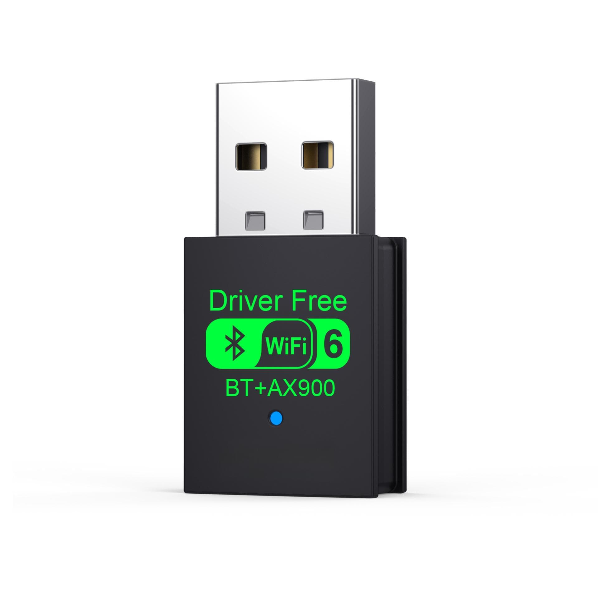 AX900 USB WiFi 6 Bluetooth 5.4 Adapter 2in1 Dongle Dual Band 2.4G&5GHz USB Network Wireless Wlan Receiver For Win 10/11
