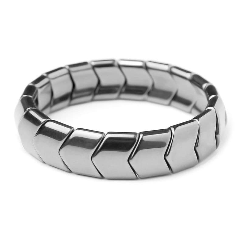 Arrow Hematite Bracelets Men Magnetic Therapy Bracelets For Women Stretch Health Care Bracelet Couple Jewelry 19cm
