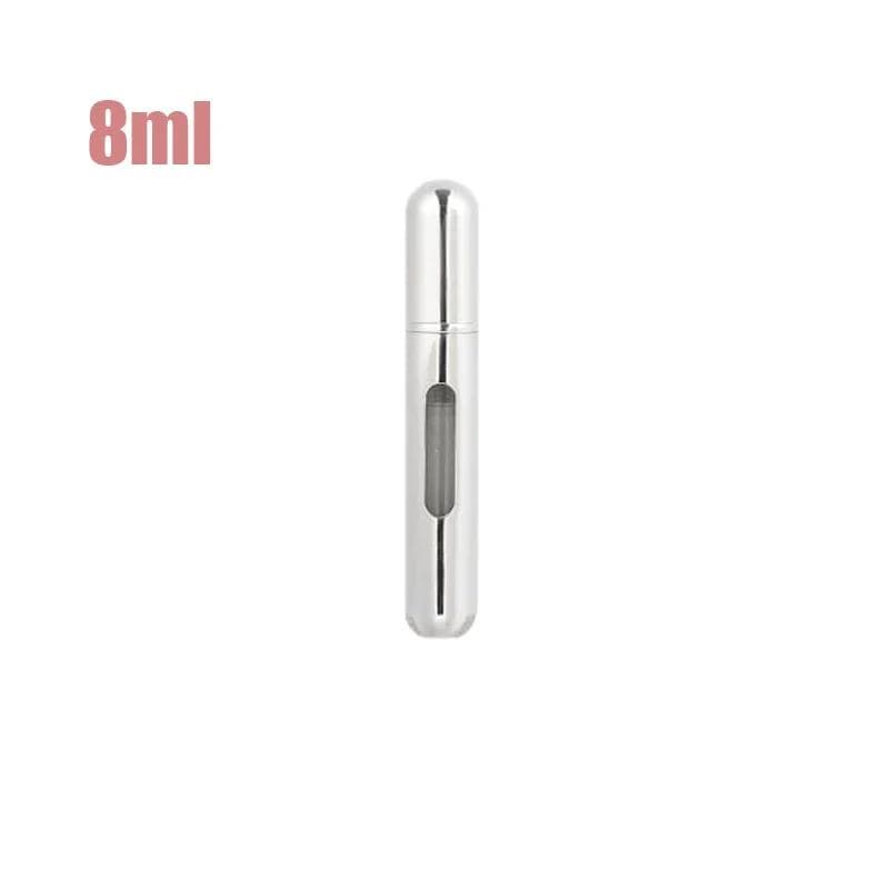 10/8/5ml Perfume Atomizer Portable Liquid Container For Cosmetics Traveling Mini Aluminum Spray Alcochol Empty Refillable Bottle