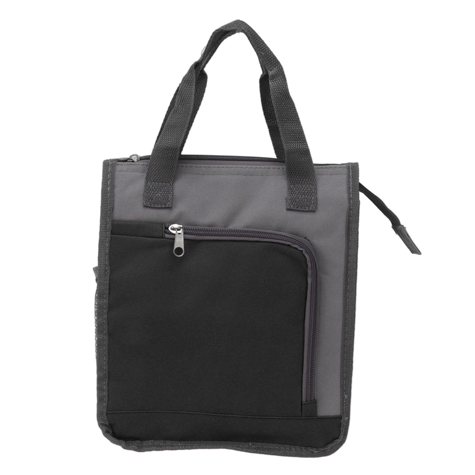 Insulated Refrigerated Bag Widened Handle Insulated Reusable Grocery Bag for Work Travel Hiking black