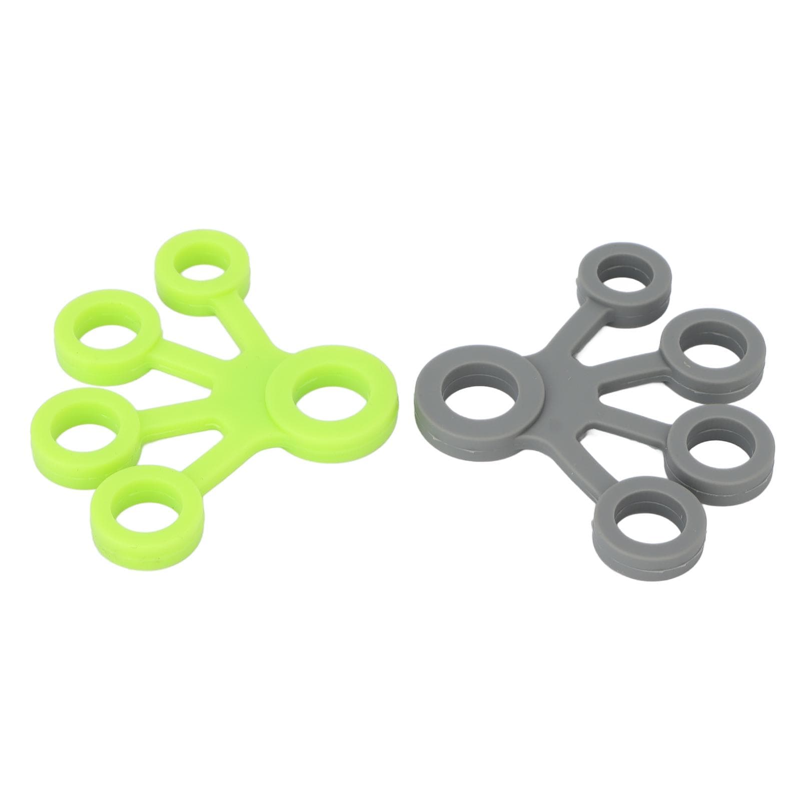 2pcs Portable Silicone Finger Stretcher High Elasticity Five Fingers Stretch Band for Guitarist