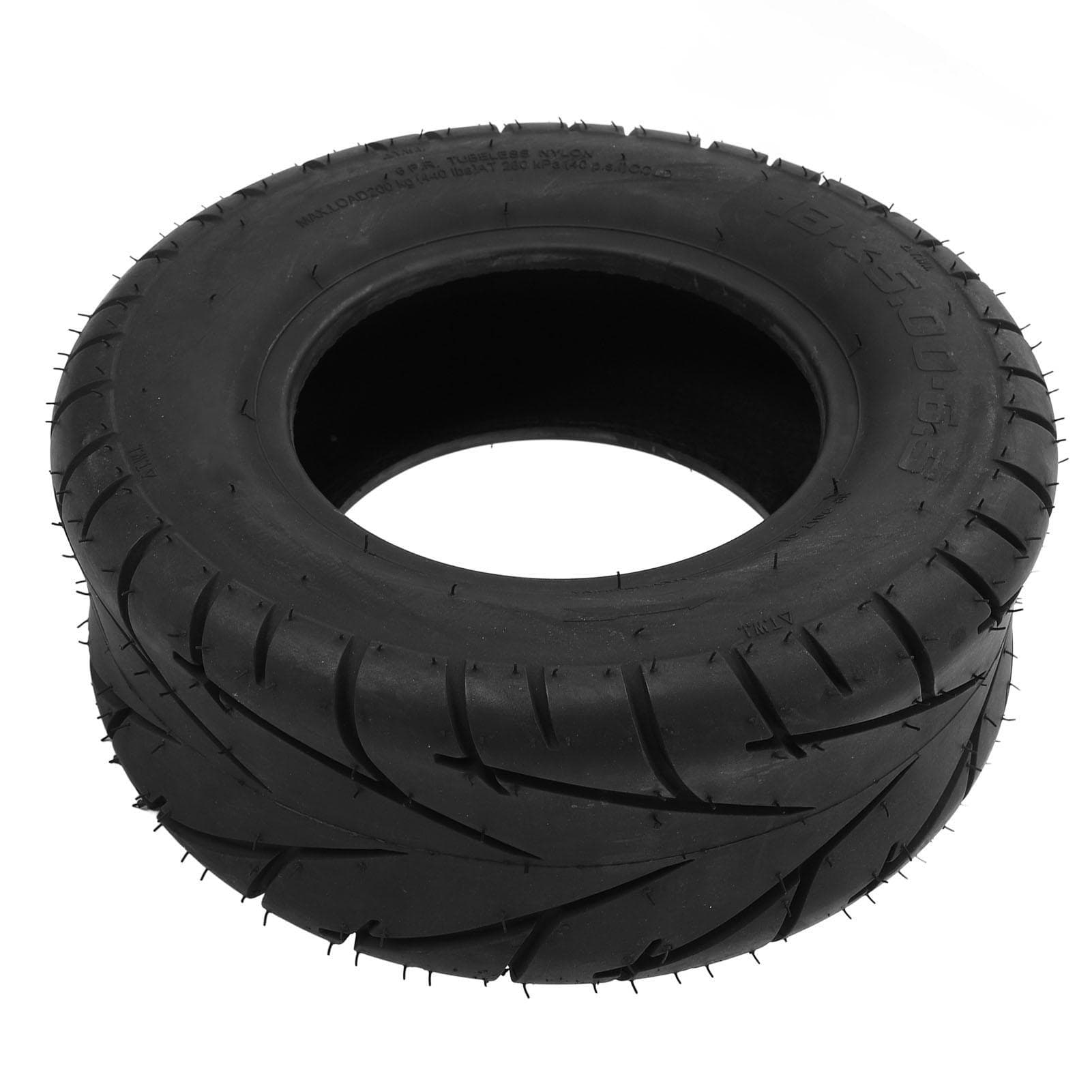 13x5.00?6.5 Lawn Mower Vacuum Tire Rubber Mower Tubeless Vacuum Tire Wheel for Garden Cart Tractor