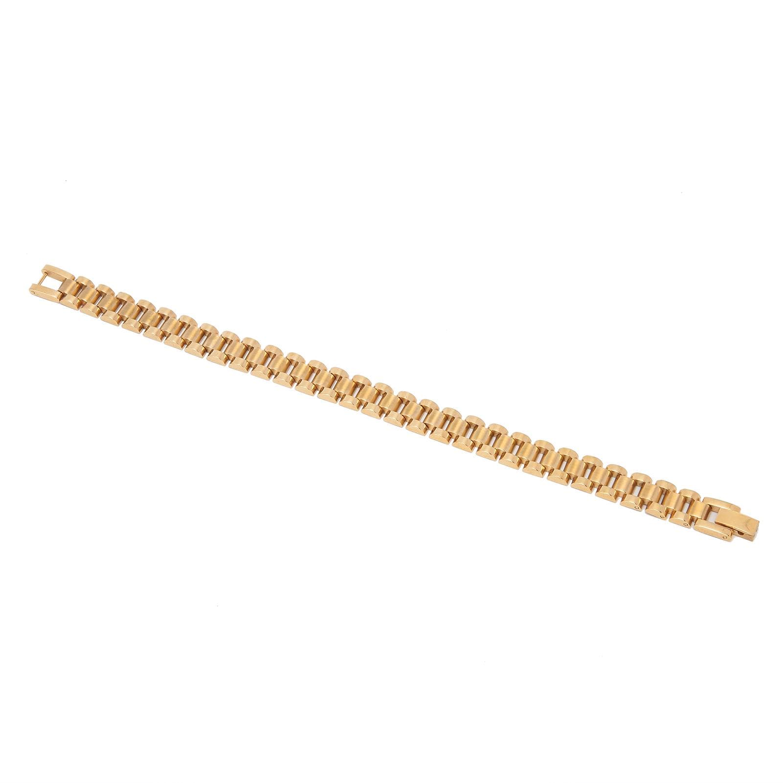 Men Fashionable Bracelet Elegant Simple Exquisite Bracelet Jewelry Accessories GiftGold gold
