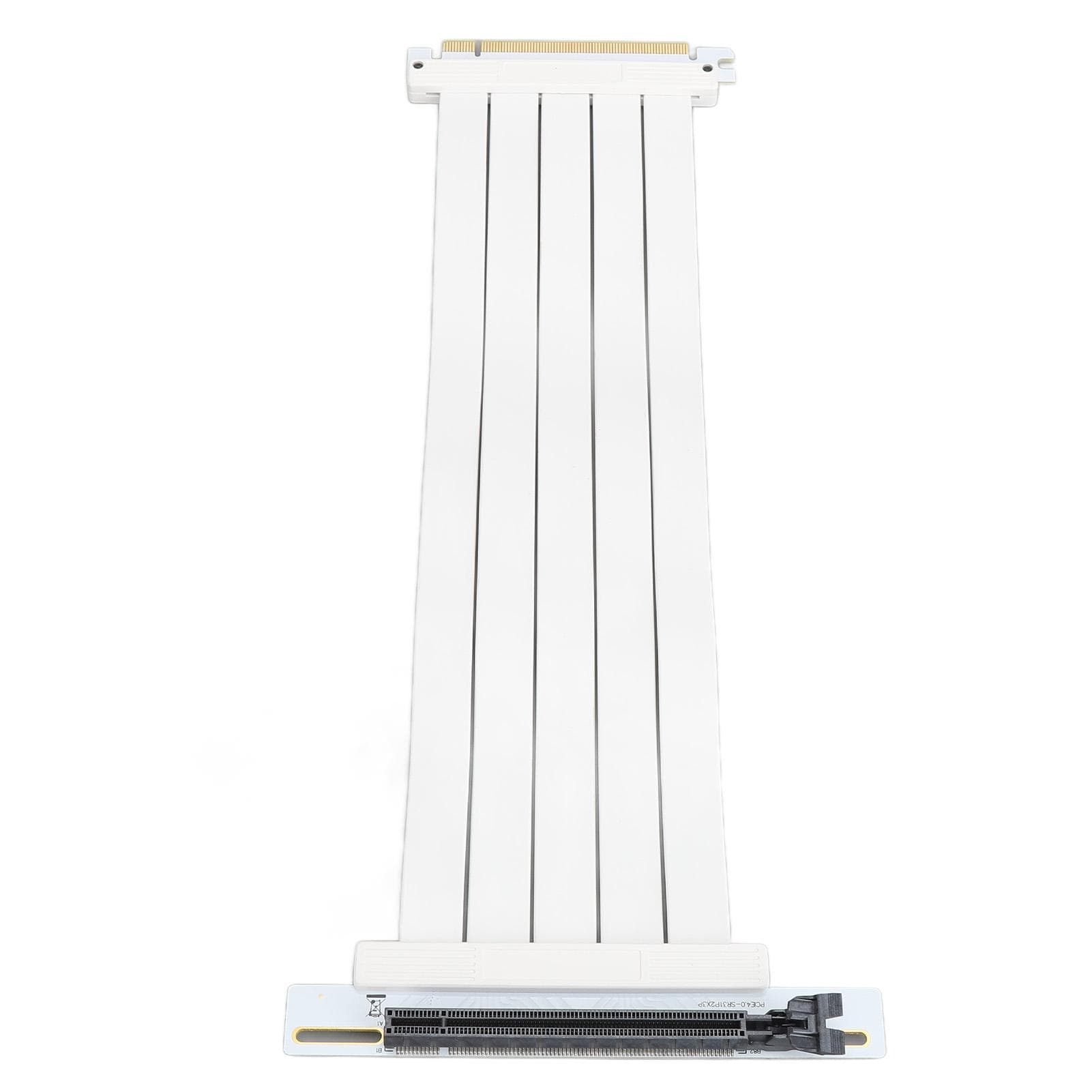 PCIE4.0 X16 Riser Cable 11.8in Length Right Angle High Speed Vertical Mount PCI Express Gen4 GPU