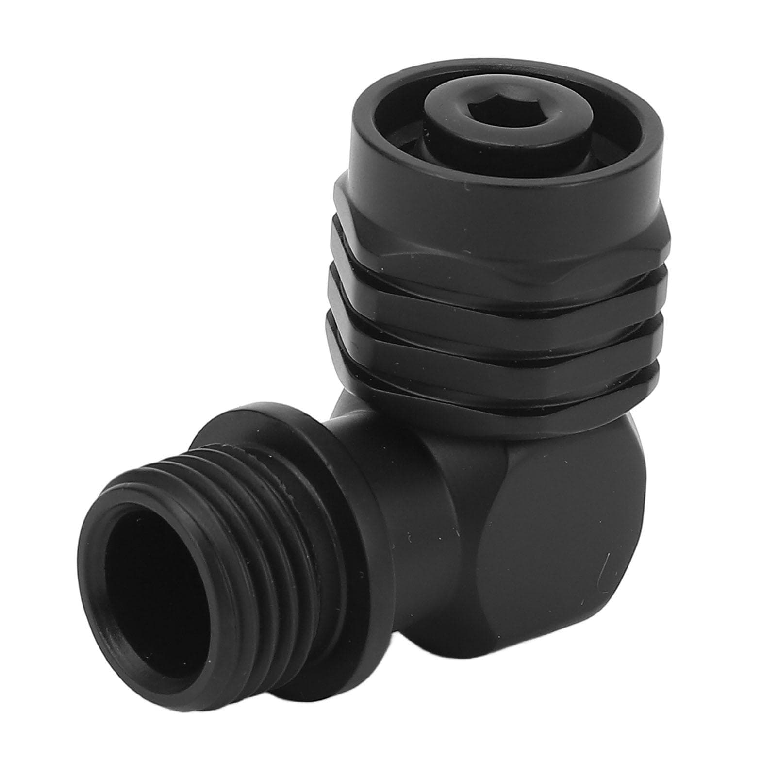Diving Regulator Connector 90 Degree Angle Rotating Adapter for Second Stage Regulator