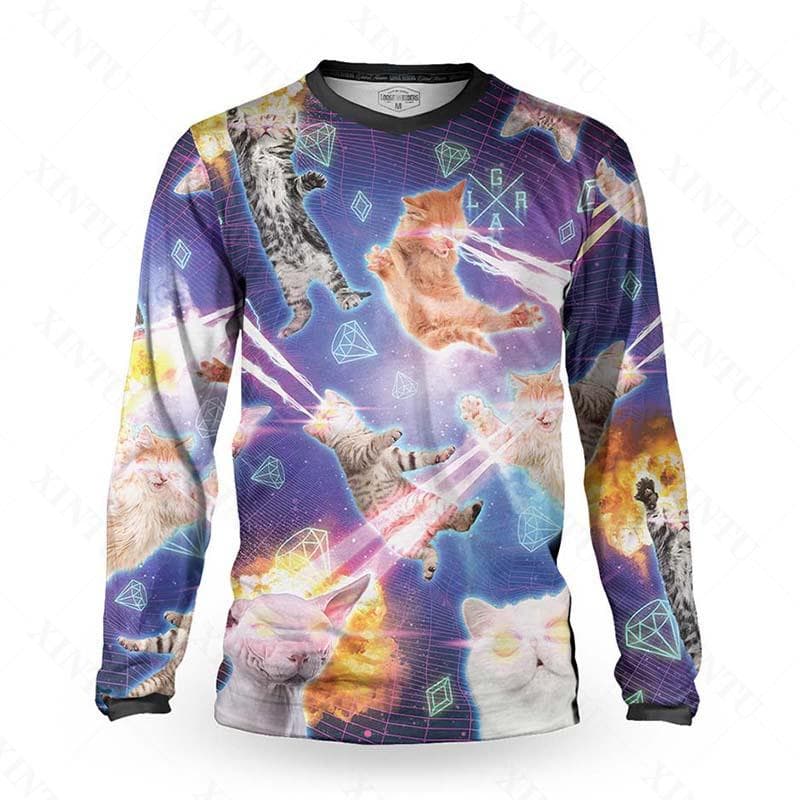 Loose riders Men Technical Jersey Longsleeve Motorcycle DH Cross country tracksuit BMX MTB Mountain bike endurance race shirt XL