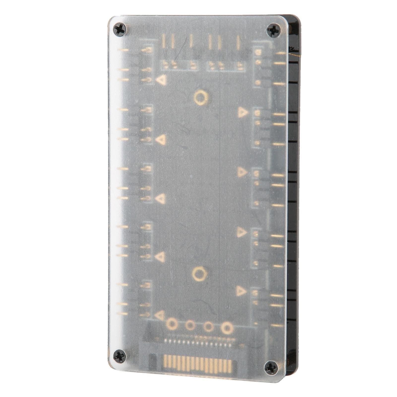 Fan Hub Splitter for ASUSMSI AURA Motherboard RGB 5V 3‑Pin 10‑in‑1 Interface Extension