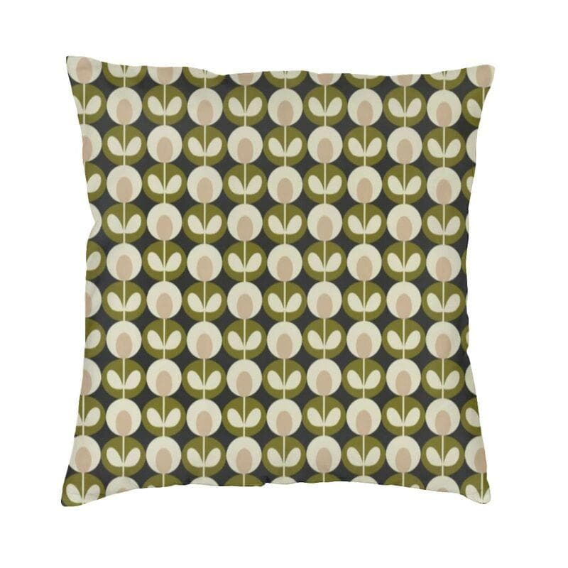 Luxury Orla Kiely Cushion Cover Soft Scandinavian Floral Throw Pillow Case Decoration Pillowcase 30x30cm 12x12in