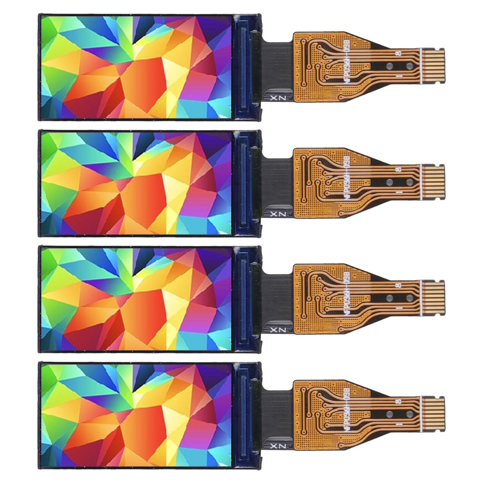 4Pcs IPS Display Module 80x160 Resolution SPI Interface ST7735S Drive 0.96in in Line Installation