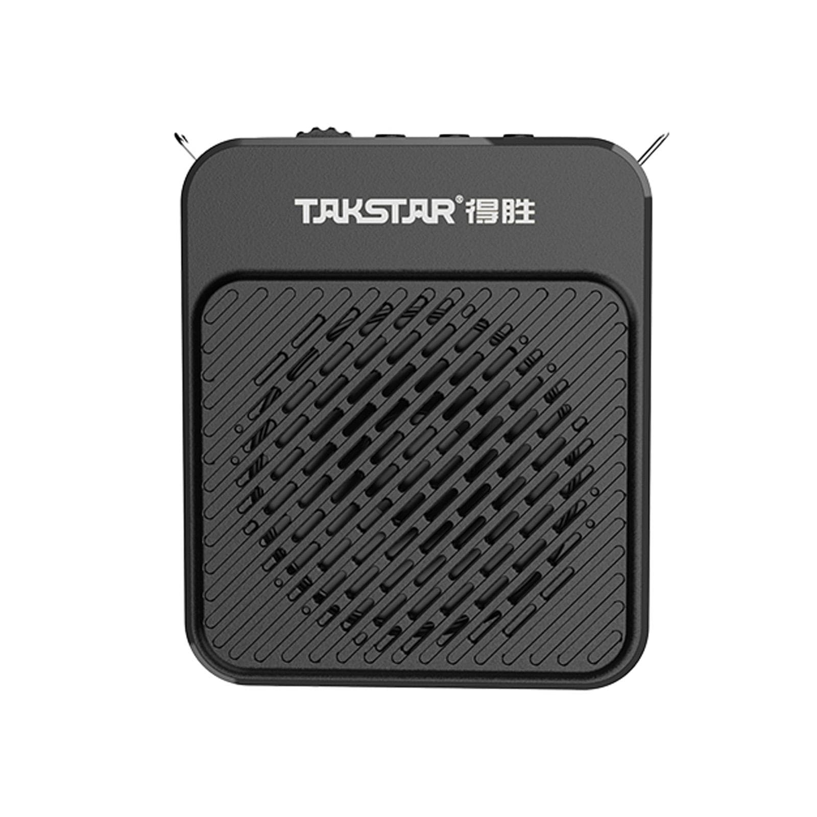 TAKSTAR Portable Voice Amplifier Wired Ear-mounted Microphone Belt 10W 4500mAh Battery Level 10x9x3.5cm black
