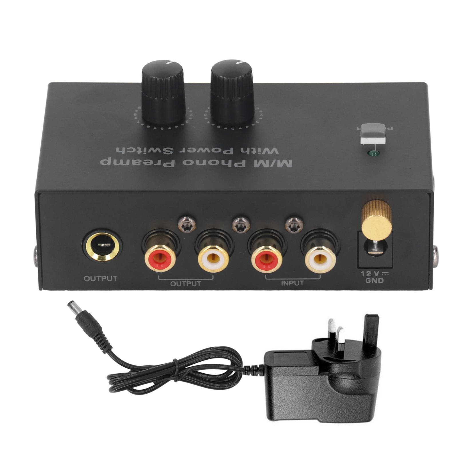 Phono Turntable Preamp Record Player Preamplifier Electronic Sound Stereo Phonograph Preamplifier