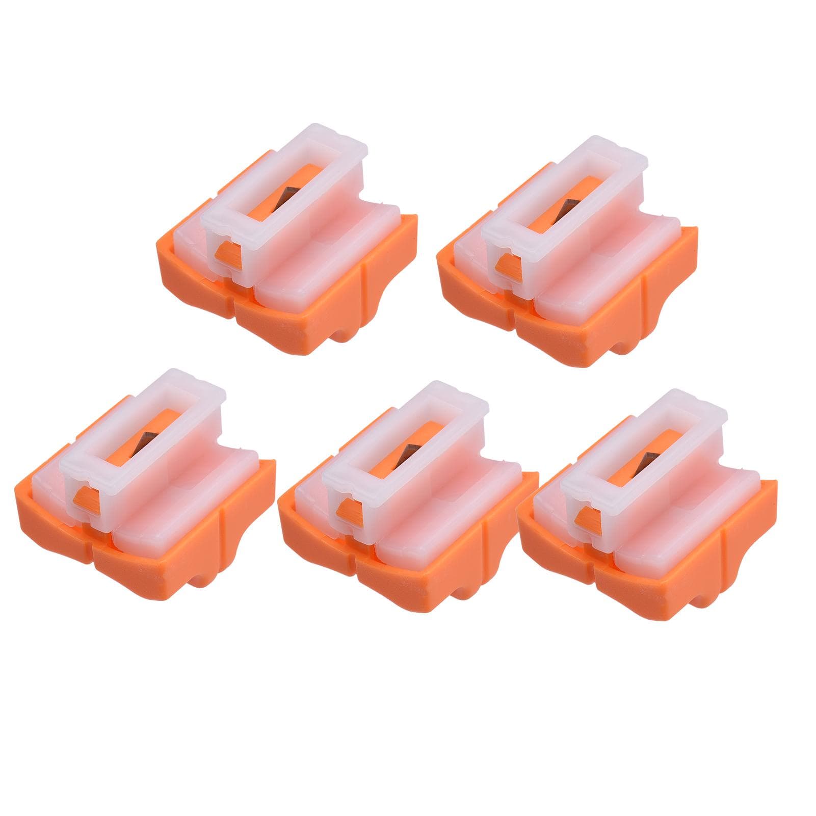 JIELISI Paper Cutter Replacement Blades Refill Security Safeguard Design for Cutting Craft Paper 5pcs