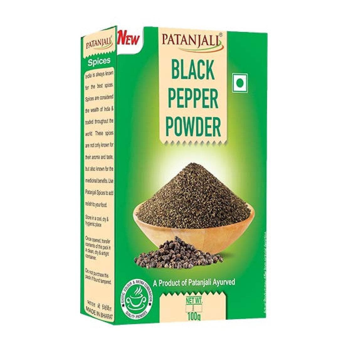 Ground Black Pepper (100 g), Black Pepper Powder Patanjali