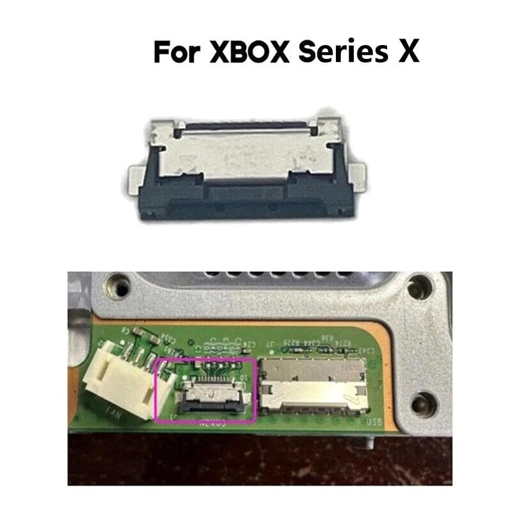 New Eject Button Flex Cable Connector Socket Repair Part for Xbox Series X Powe