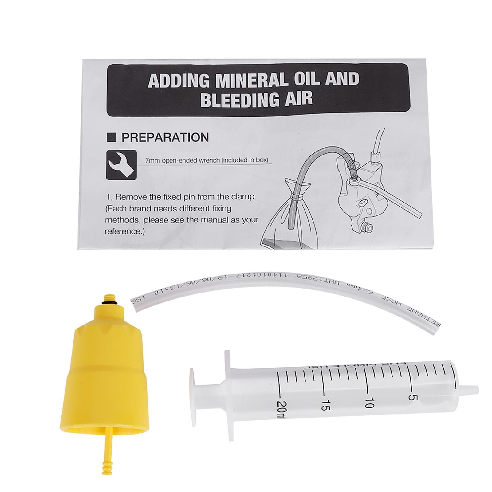 Hydraulic Bicycle Bike Disc Brake Mineral Oil Bleed Repair Tool Kit Cycling Accessory