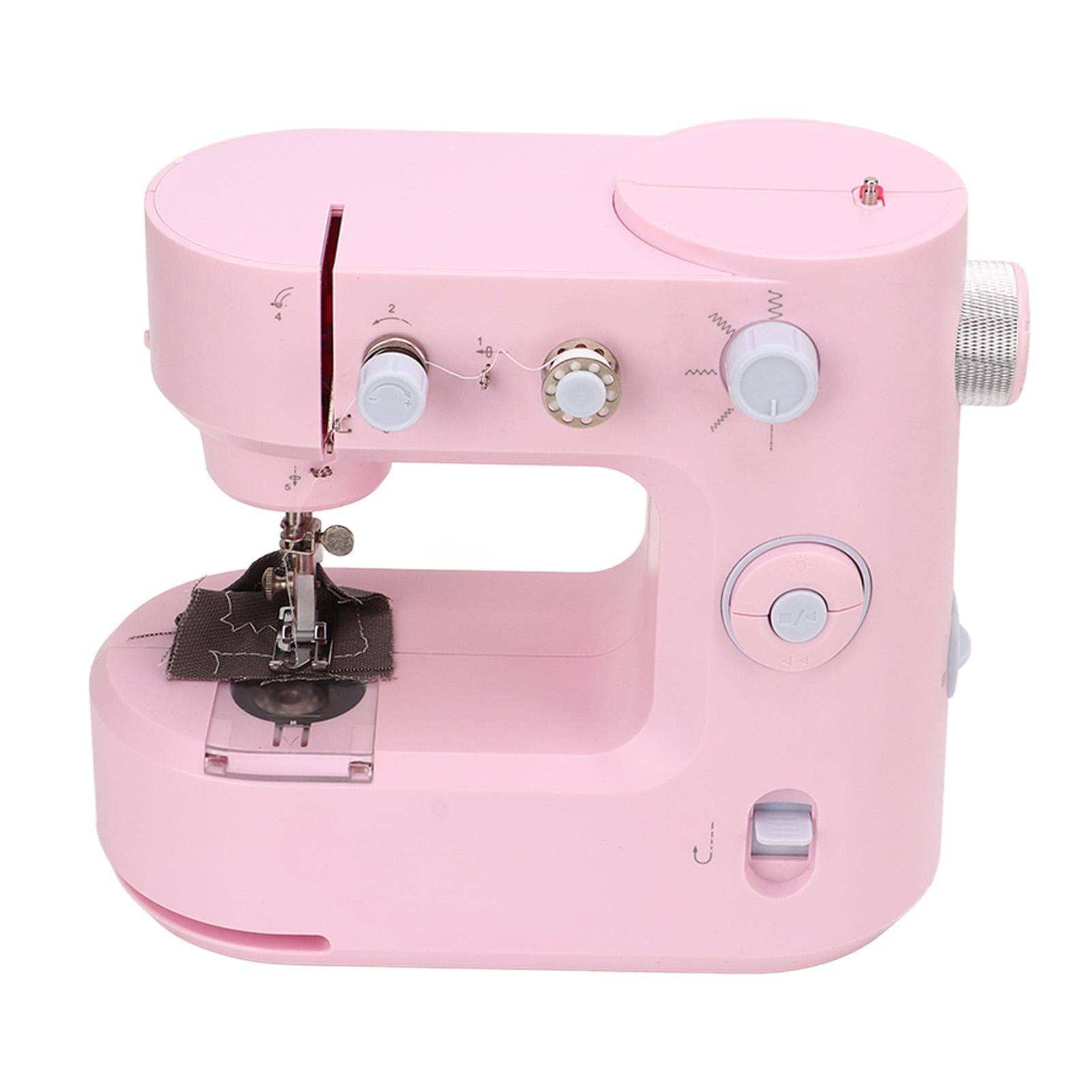 Sewing Machine 5 Stitch Portable Small Overlock Multifunctional Home Sewing Machine for Family UK Plug