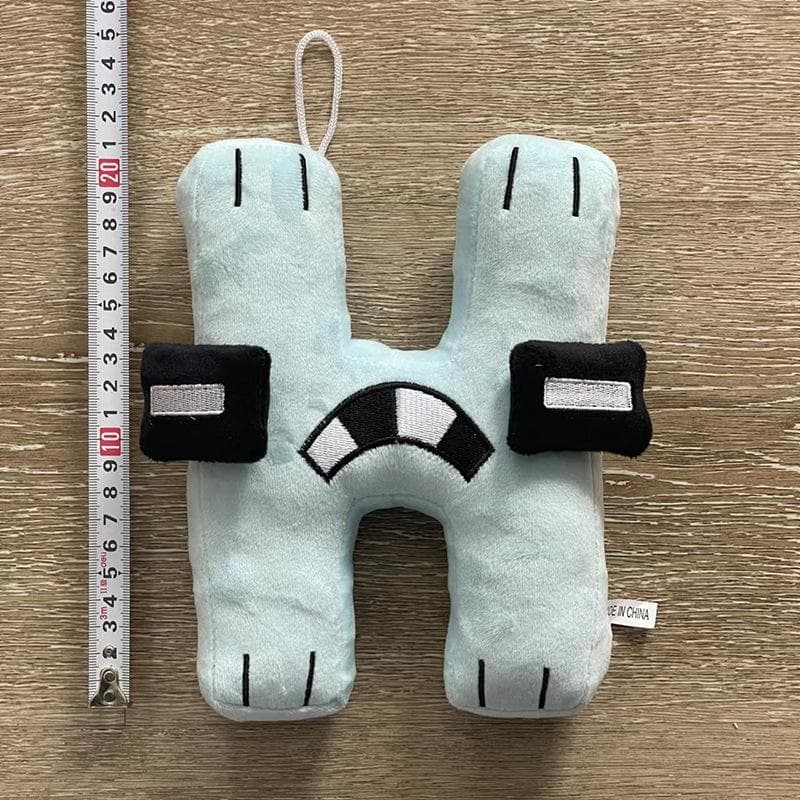 New Alphabet Lore Plush Doll Soft Stuffed Cute Cartoon Character Plush Toy for Children Christmas H