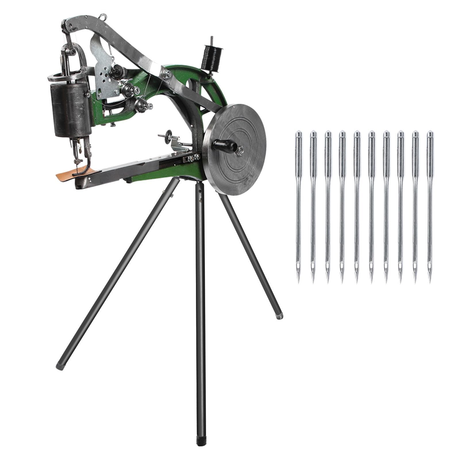 Hand Type Semiautomatic Manual Metal Nylon/Cotton Line Shoe Repair Sewing Machine